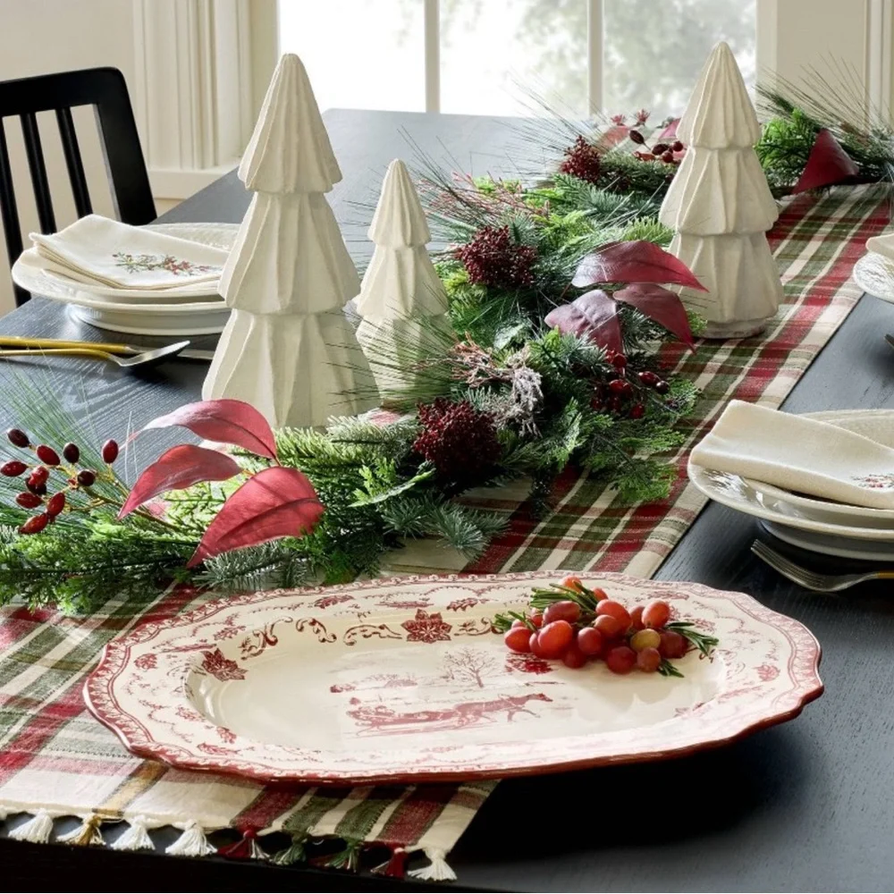 Pine Eucalyptus Cypress Artificial Garland - Threshold Designed w/ Studio McGee